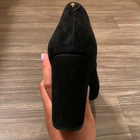 Sam Edelman black heeled loafers - Picture 6 of 7
